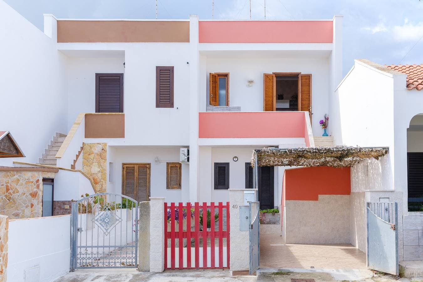 Foto 6 von 29: Ferienhaus 'Villetta San Foca' mit privatem Garten, WLAN und Klimaanlage