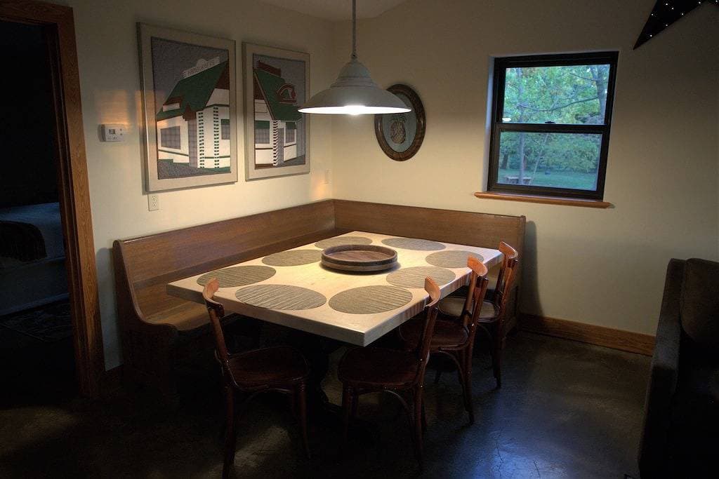 A unique mountaintop getaway overlooking Willow Croft Winery. 1