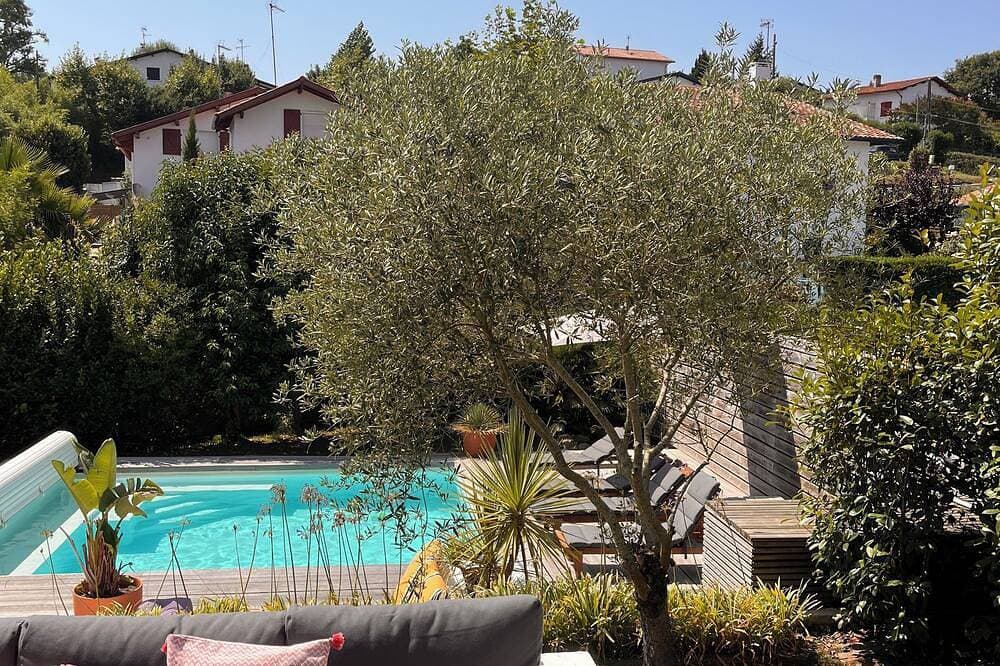 Biarritz, Ruhiges Haus für 8 Personen mit Pool in Südlage 10 Minuten von den Stränden entfernt 1