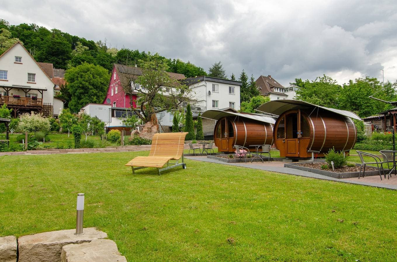 Foto 13 von 28: Wohnung 2 Birkenwald mit Gemeinschaftsterrasse, Gemeinschaftsgarten und WLAN