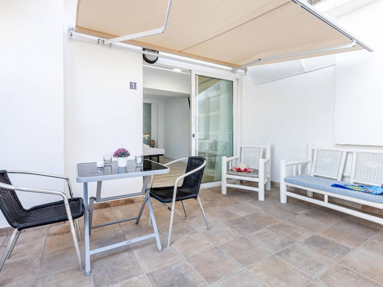 Foto 8 von 24: Alcalá B3 – Gemütliches Studio mit Meerblick