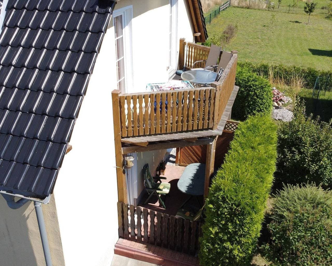 Foto 10 von 10: Gemütliche Ferienwohnung mit Terrasse in Alt Reddevitz – Hund erlaubt