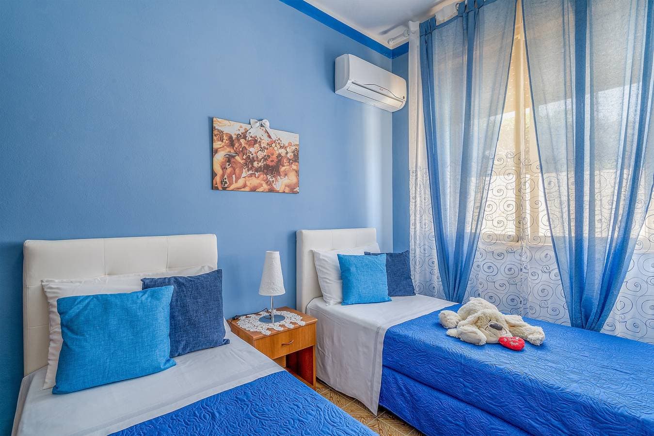 Foto 12 von 28: Ferienwohnung "La Casa Blu" mit Privater Terrasse und Gemeinschafsgarten