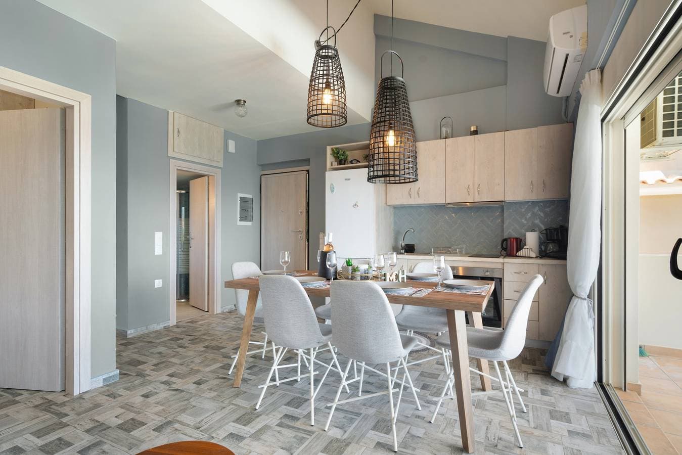 Foto 5 von 26: Ferienwohnung 'Evagelia Luxury Family' mit Meerblick, Wi-Fi und Klimaanlage