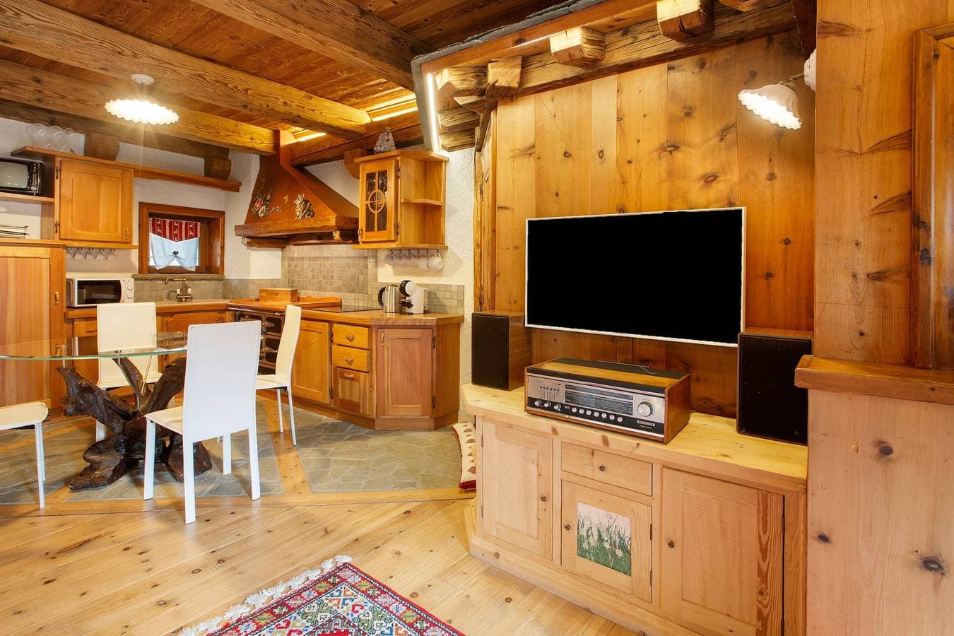 Foto 7 von 26: Ferienwohnung 'Chalet Del Cuore' mit Bergblick, privatem Garten und WLAN