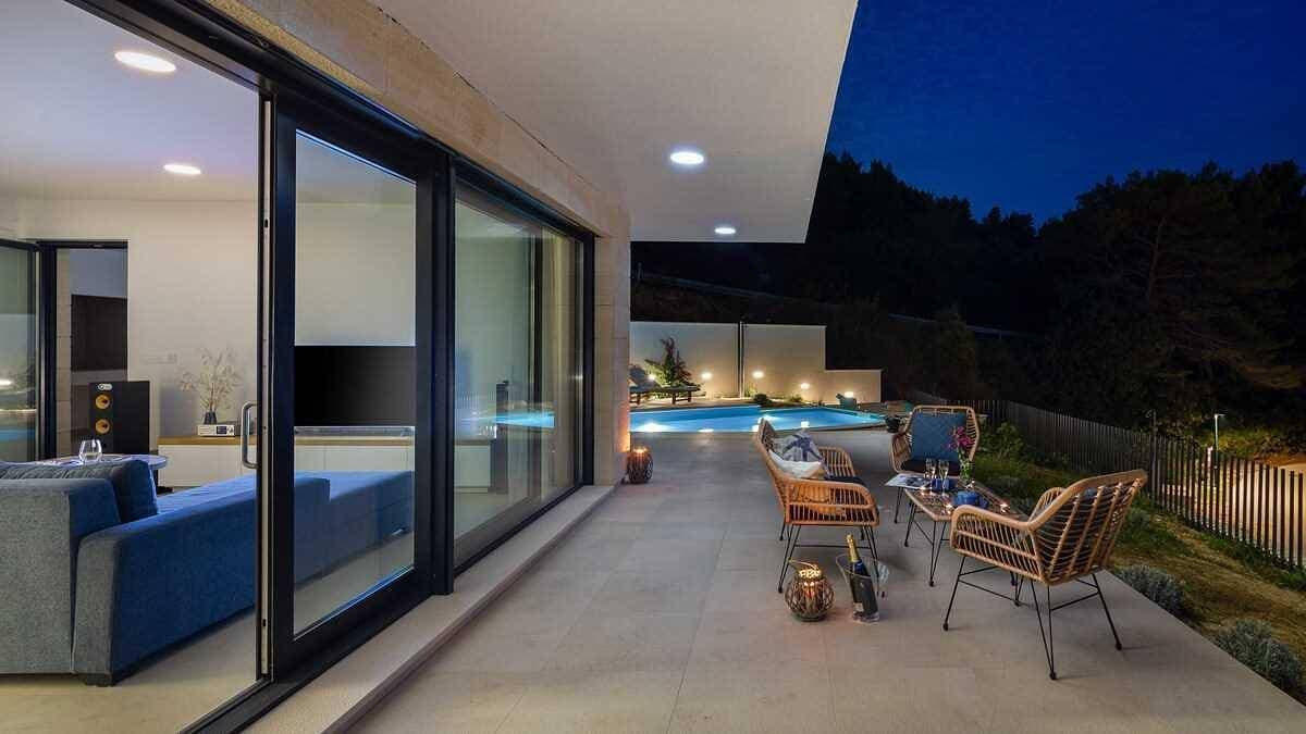 Foto 5 von 41: Villa für 8 Personen mit Ausblick