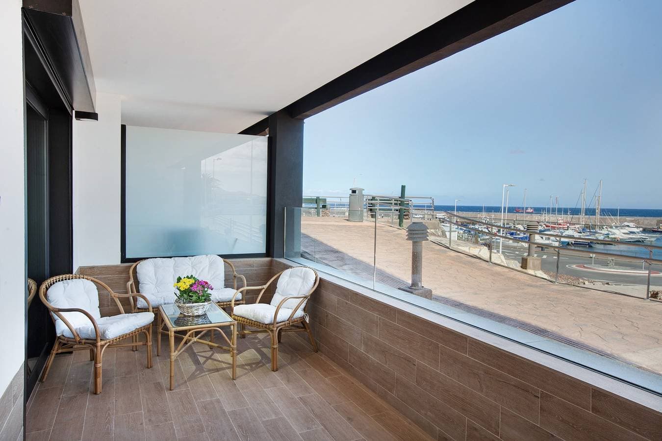 Foto 2 von 22: Ferienwohnung "La Casita del Muelle" mit Meerblick, Terrasse, Balkon & WLAN