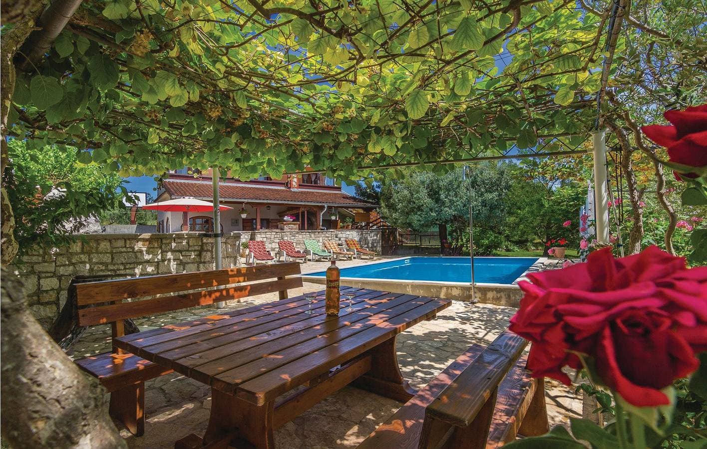 Foto 6 von 32: Gemütliche 2-Zimmer-Wohnung mit Pool und WLAN, 1,5 km vom Zentrum von Vodnjan entfernt