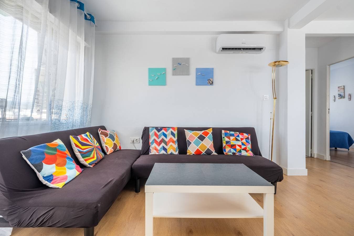 Foto 4 von 25: Ferienwohnung Piso Playa Centro Villajoyosa mit Meerblick, Terrasse und WLAN