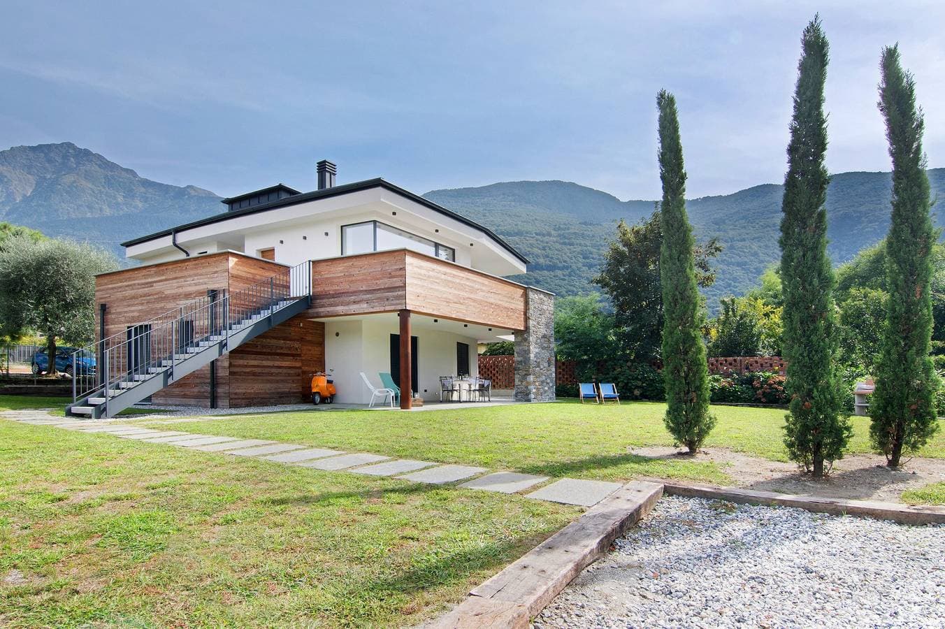 Foto 2 von 40: Ferienwohnung 'La Villa del Lago in Terrazzo' mit Meerblick, WLAN und Klimaanlage