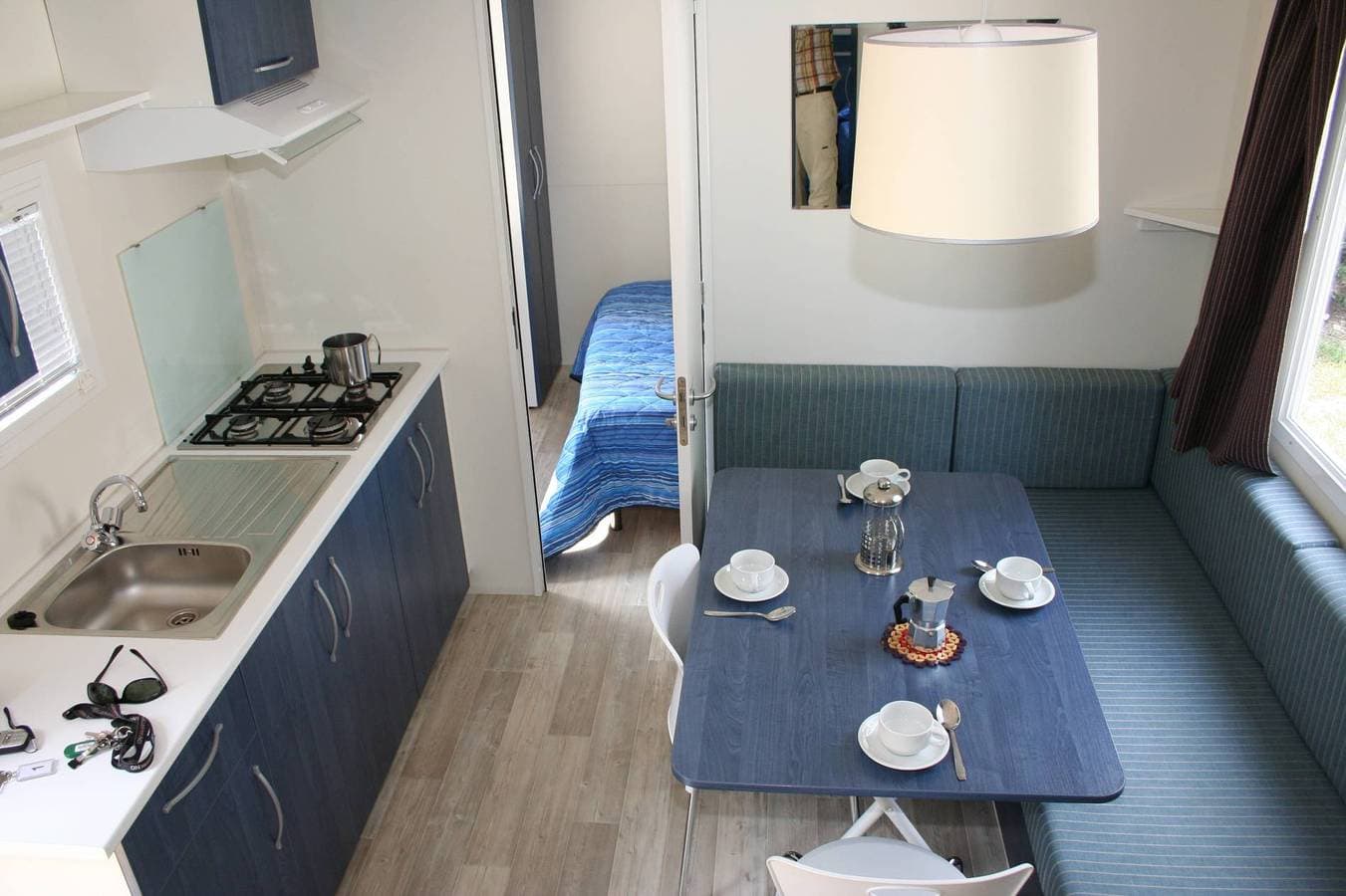 Foto 5 von 35: Cisano San Vito Mobilehome Happy Easy für 6 Personen
