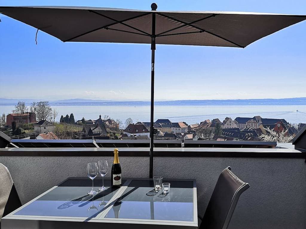 Im Dachgeschoss im Haus Seeblick 1