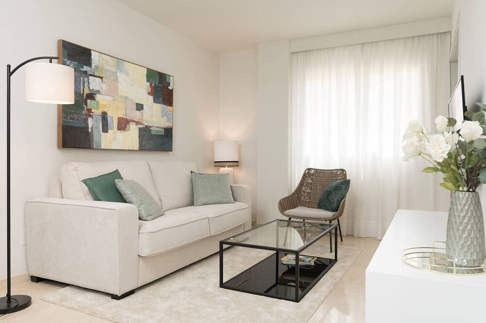 Foto 12 von 20: Gemütliches Apartment mit Pool, Klima, WLAN und kompletter Küche in Málaga