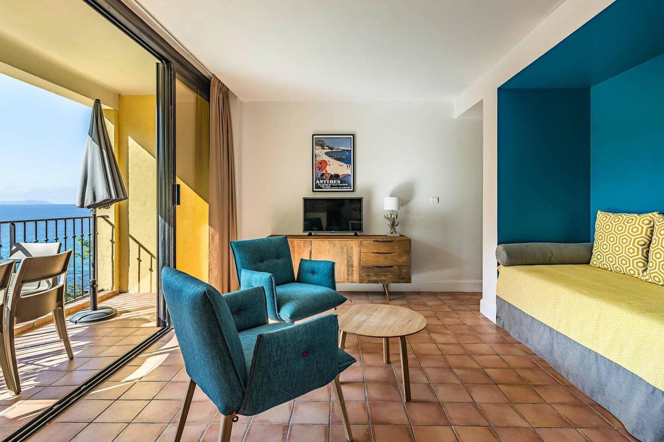2-Raum-Appartement mit Meerblick in Residence du Bailli, Rayol-Canadel-sur-Mer 1