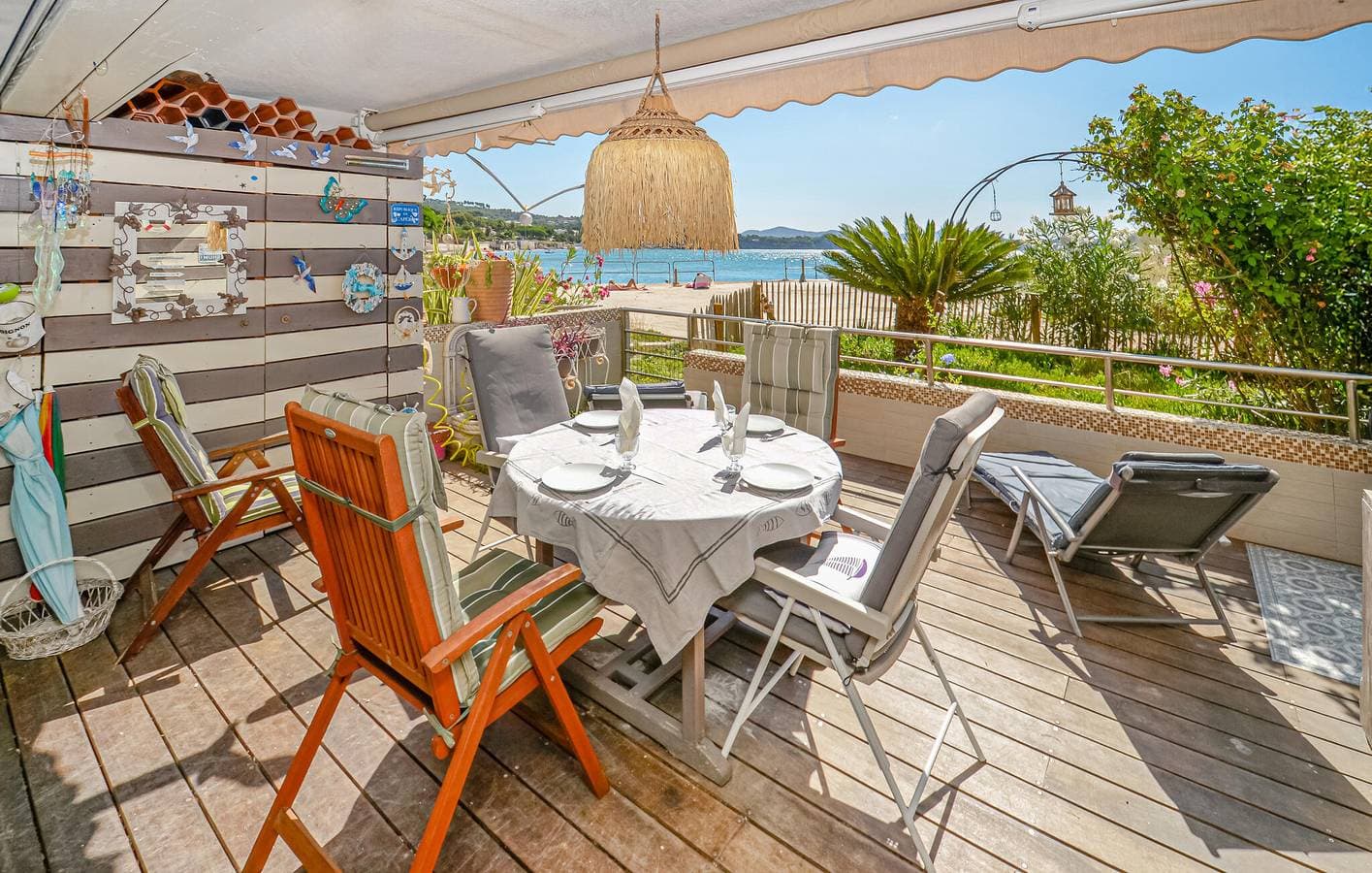 Foto 2 von 28: Apartment mit Meerblick, Wifi, AC, Parkplatz und Terrasse - 800m zum Strand