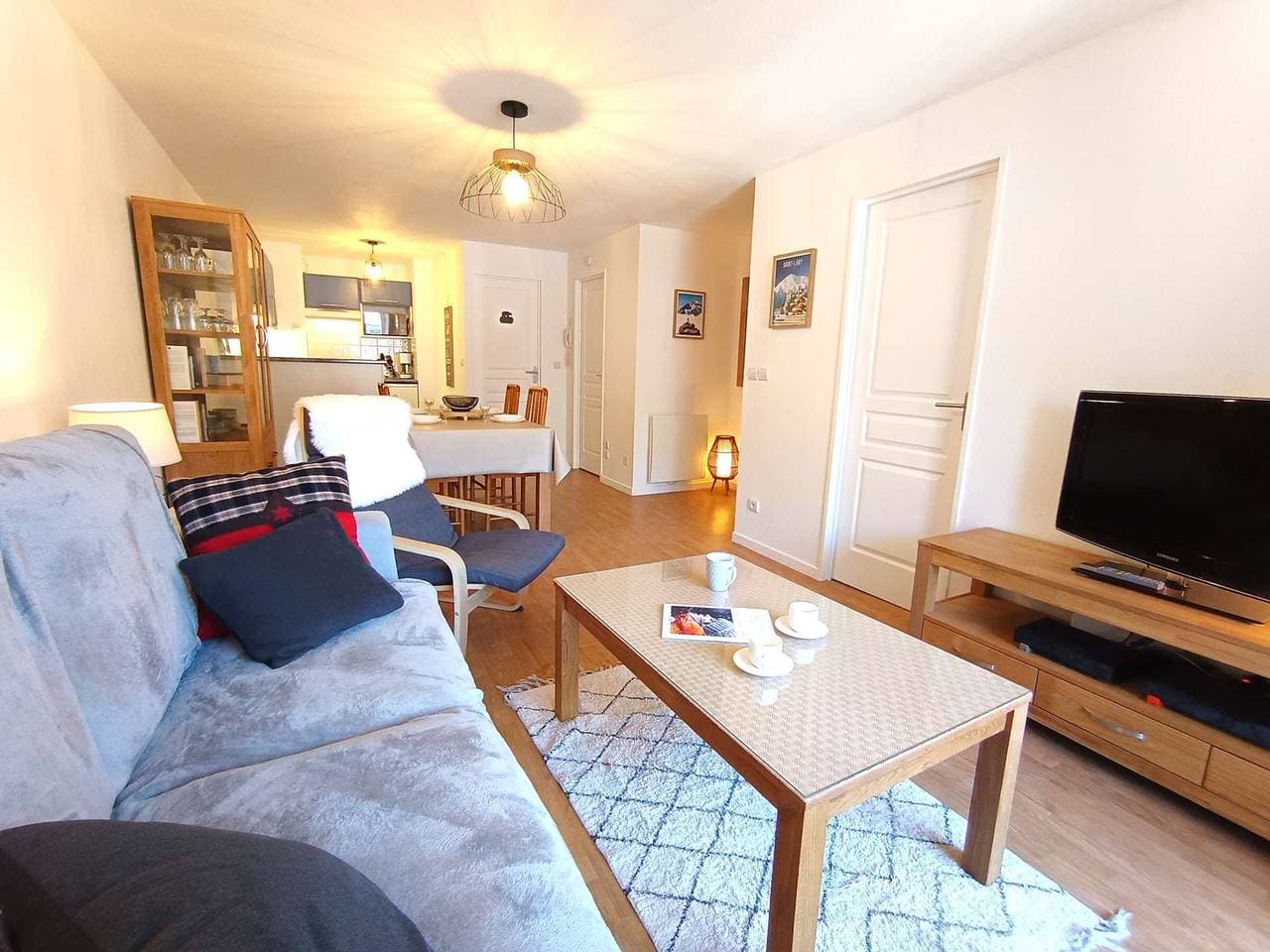 Foto 6 von 16: T2 Kabine für 4 Pers, Balkon, Parkplatz – Saint-Lary-Soulan