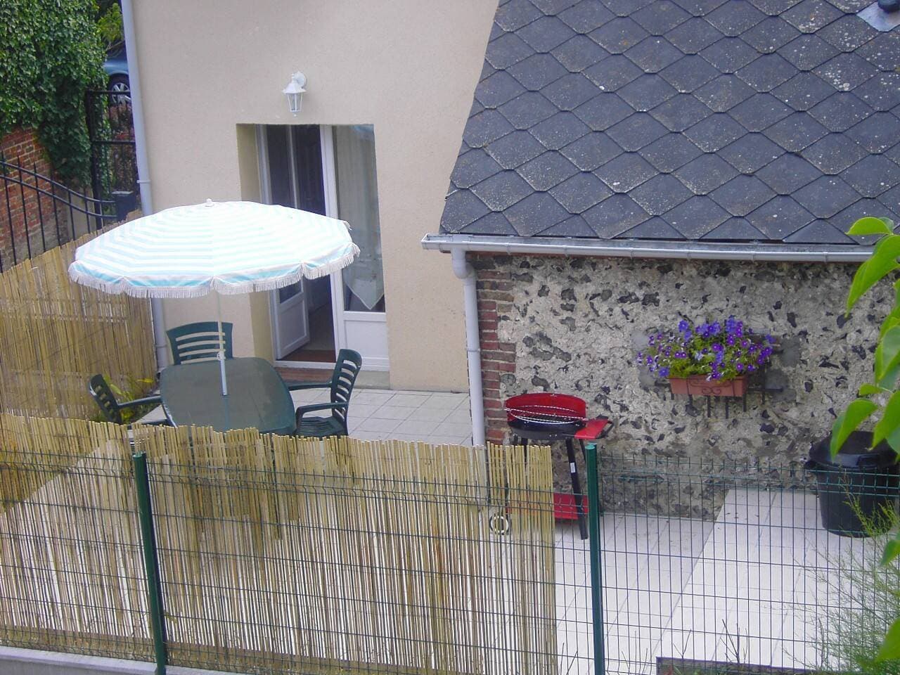 Foto 4 von 17: Gemütliches Haus in Criel-sur-Mer - 50 m² mit eingezäuntem Garten