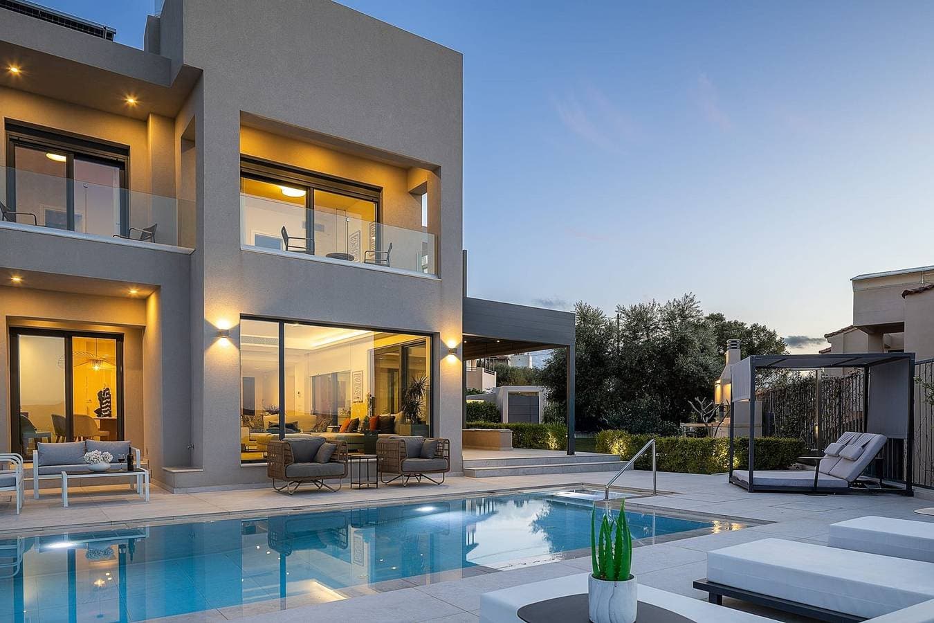 Foto 11 von 72: Villa für 8 Personen mit Terrasse