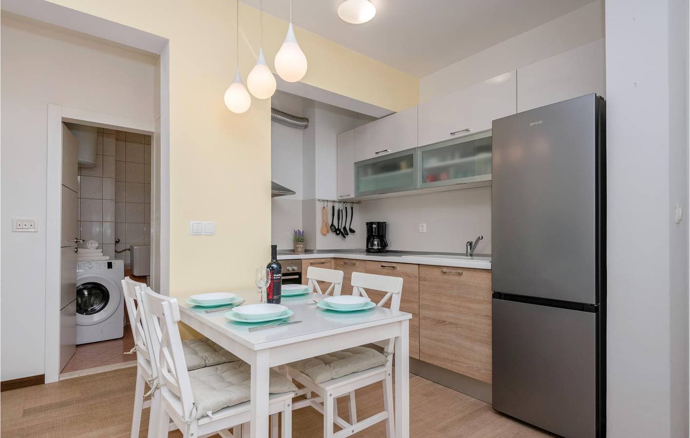 Foto 6 von 26: Gemütliche Ferienwohnung mit Terrasse, WLAN und Parkplatz, 900 m vom Strand entfernt