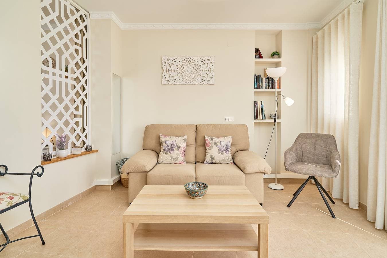 Foto 7 von 31: Ferienwohnung Fernandita für Paare mit 2 privaten Terrassen, WLAN und Grill, strandnah