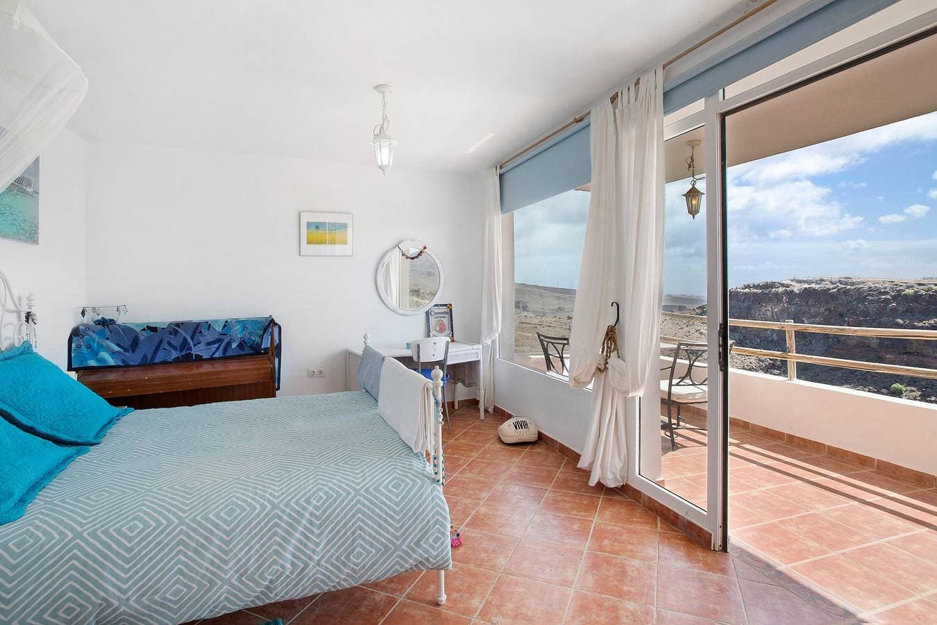 Foto 12 von 25: Finca Fani 2 mit Meerblick, Bergblick, Gemeinschaftspool, Terrasse und Garten