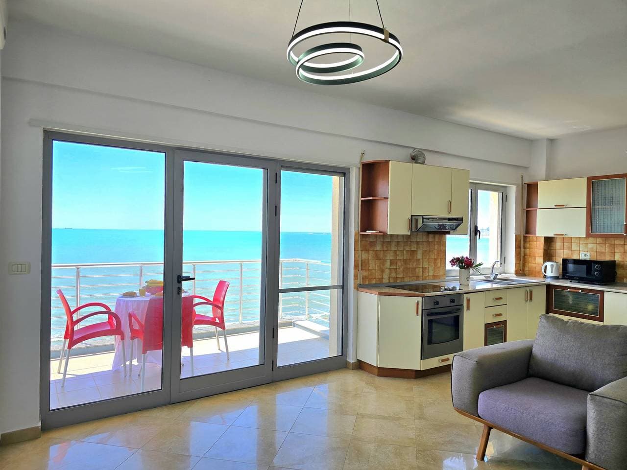 Foto 10 von 24: Ferienwohnung für 3 Personen mit Balkon
