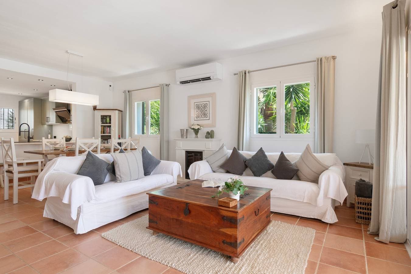 Foto 6 von 35: Villa 'Casa Mayor Strand Es Trenc 5 Min' mit privatem Pool, WLAN und Klimaanlage