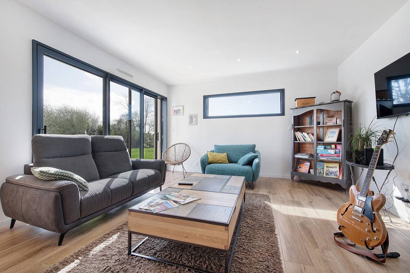 Foto 3 von 25: Neues, modernes Haus in Plouescat, 4 km vom Meer entfernt, mit großer Terrasse