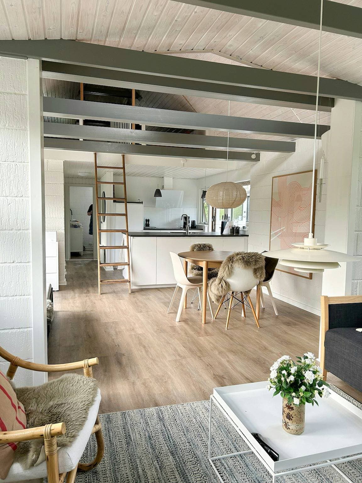 Foto 2 von 37: Strohgedecktes Ferienhaus in der Nähe von Øer Strand und Ebeltoft