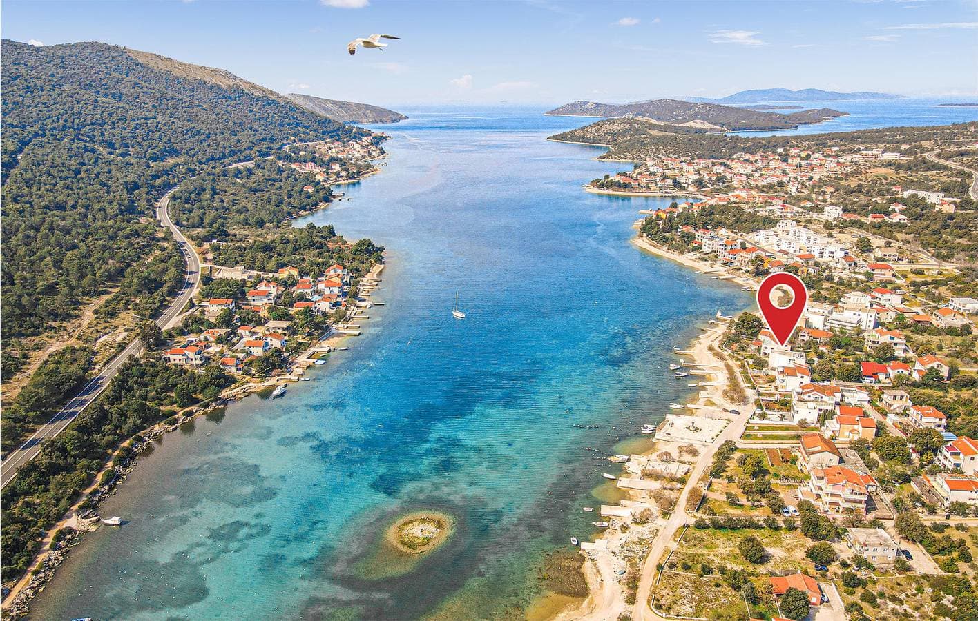 Foto 8 von 24: Gemütliche Ferienwohnung mit Terrasse, 200 m vom Strand Camp Vala entfernt