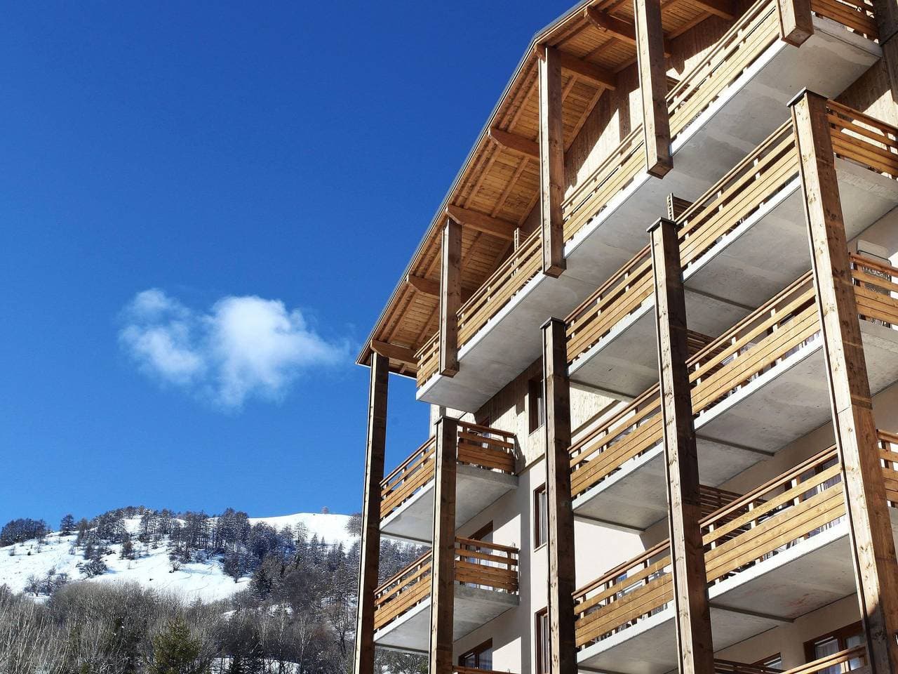 Foto 2 von 40: Chalet in Praroustan mit Bergblick