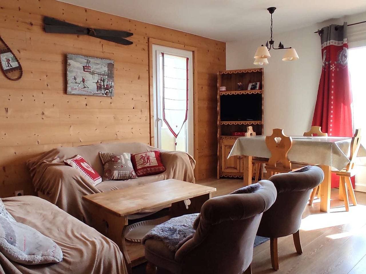 Foto 2 von 13: Gemütliche 3-Zimmer-Wohnung - Font-Romeu, nahe Zentrum und Seilbahn
