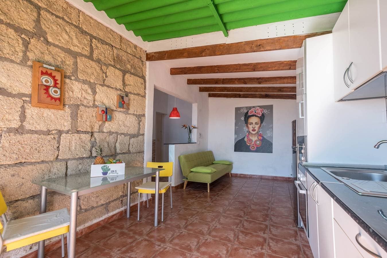 Foto 8 von 20: Traditionelles Ferienhaus "Casa Tabaiba" in Alcalá mit Meerzugang und eigener Terrasse