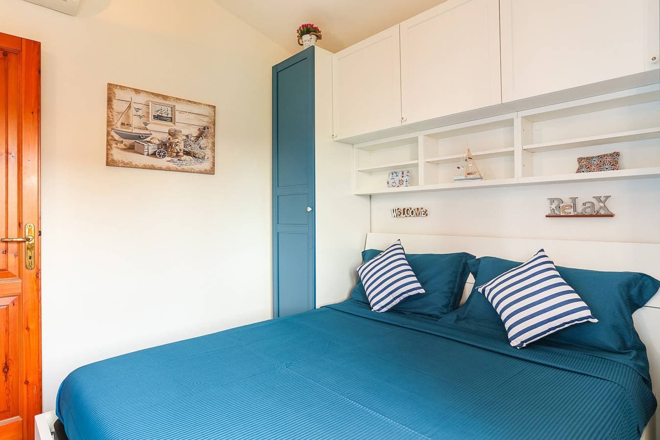 Foto 9 von 26: Ferienwohnung "Bilocale Geranium Beach" mit Terrasse und Klimaanlage