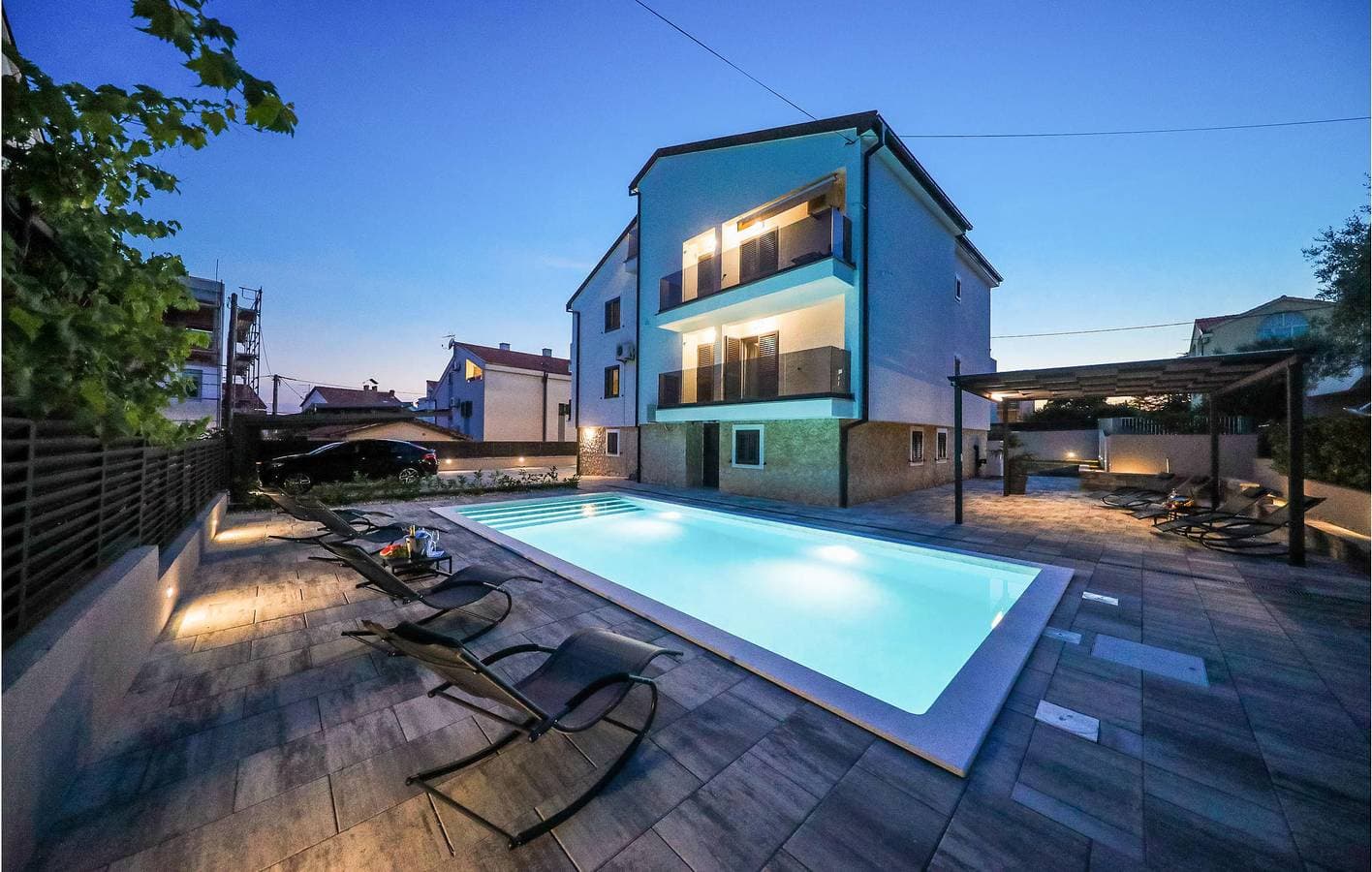 Foto 4 von 26: Terrassenapartment am Pool mit Wi-Fi, AC, Parkplatz - 1,5km Strand
