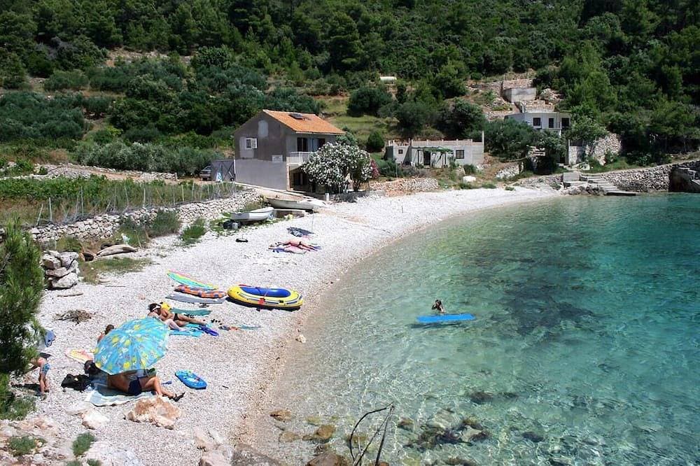 Foto 11 von 14: 1-Zimmer-Ferienwohnung am Strand Bucht Skozanje, Hvar