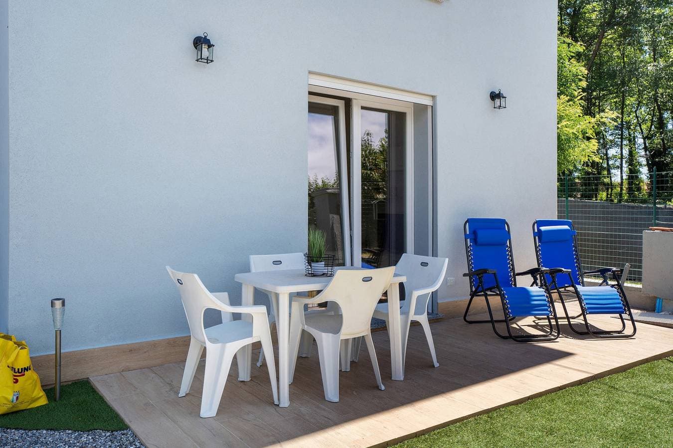 Foto 7 von 36: Ferienhaus 'Villa Lilia Appartamento Verde' mit Gemeinschaftsgarten und WLAN