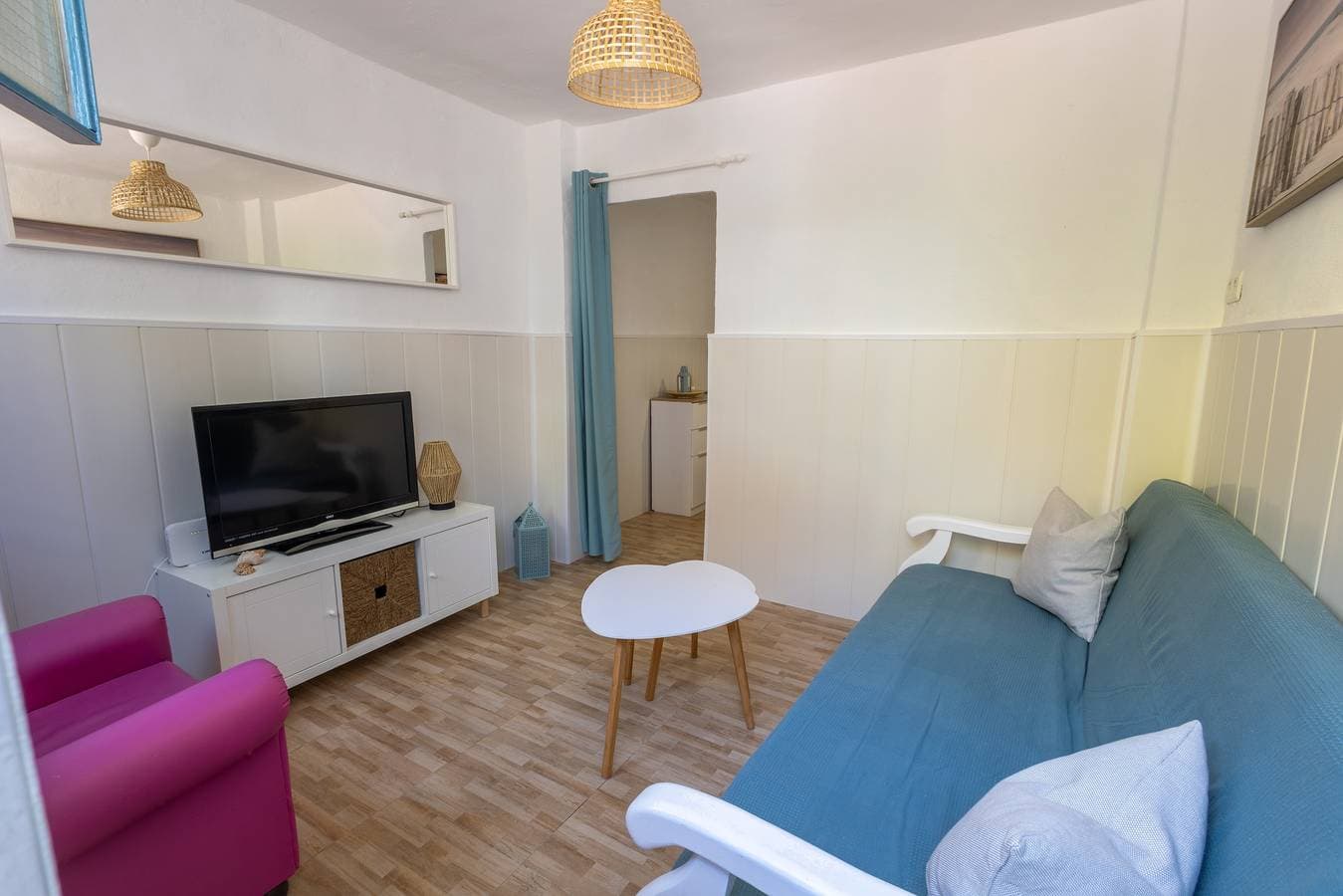 Foto 3 von 16: Ferienhaus 'La Casita de la Abuela Málaga' mit Meerblick, WLAN und Klimaanlage