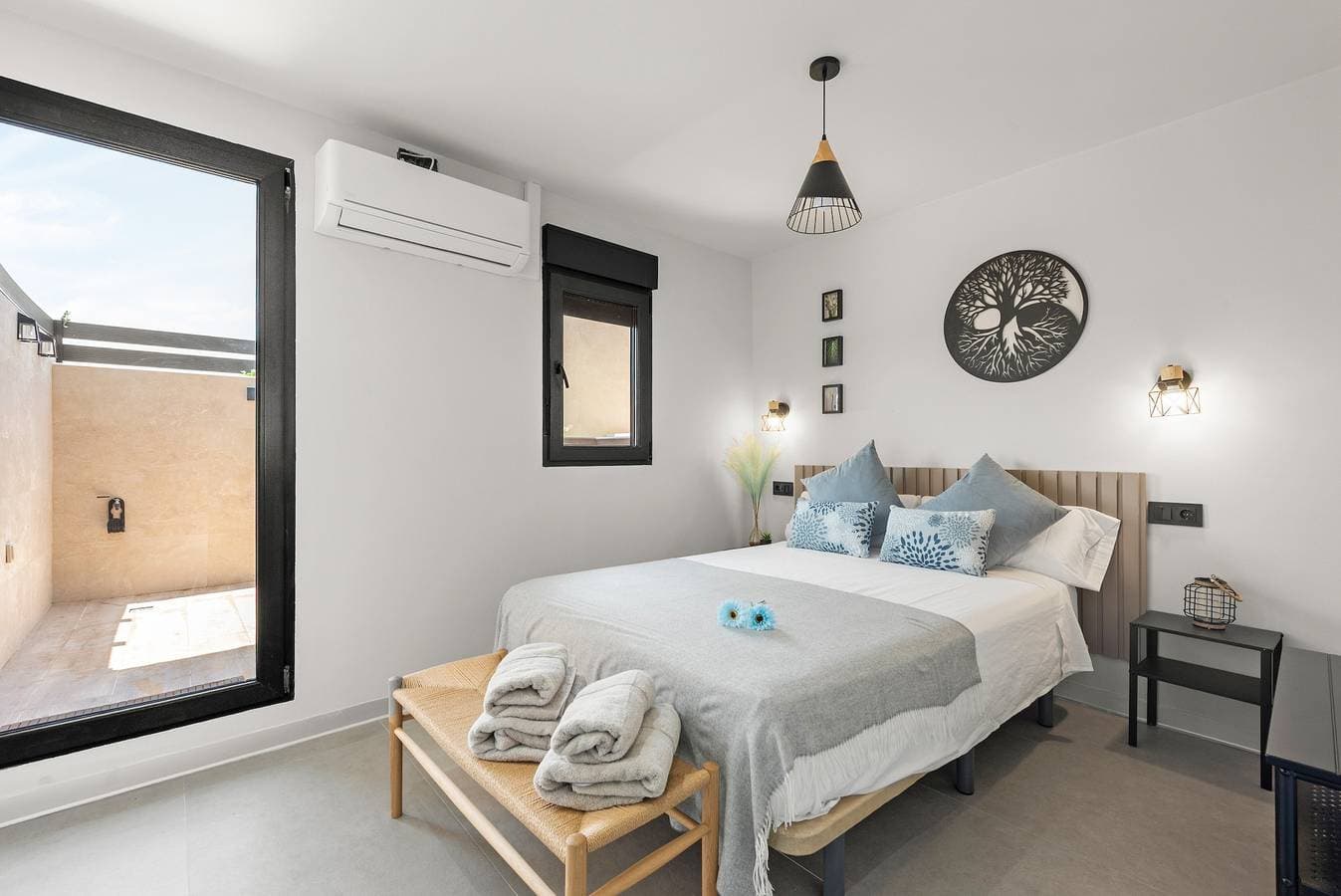 Foto 7 von 21: Ferienapartment 'La Mihilla' mit Bergblick, WLAN und Klimaanlage