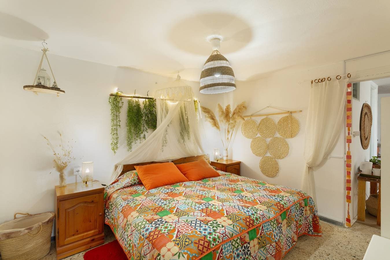 Foto 9 von 26: Ferienhaus 'Casa Vacacional La Finca González' mit Bergblick, privater Terrasse und privatem Garten