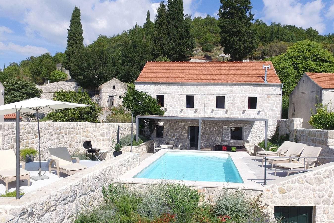 Foto 4 von 43: Villa für 7 Personen mit Meerblick