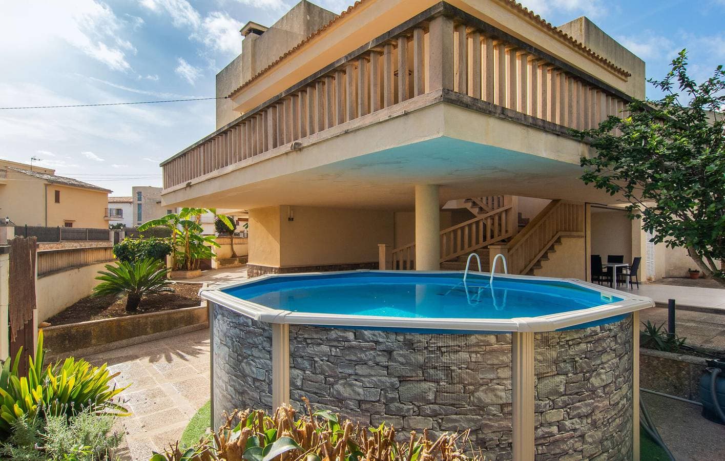 Foto 8 von 47: Gemütliches Appartement mit Terrasse, Pool & AC, 1km bis Cala Petita