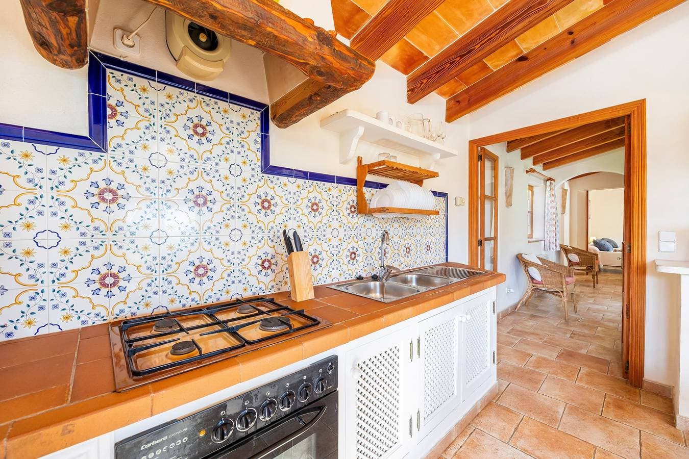 Foto 10 von 27: Finca 'Can Pascual' mit Bergblick, privatem Pool und Wi-Fi
