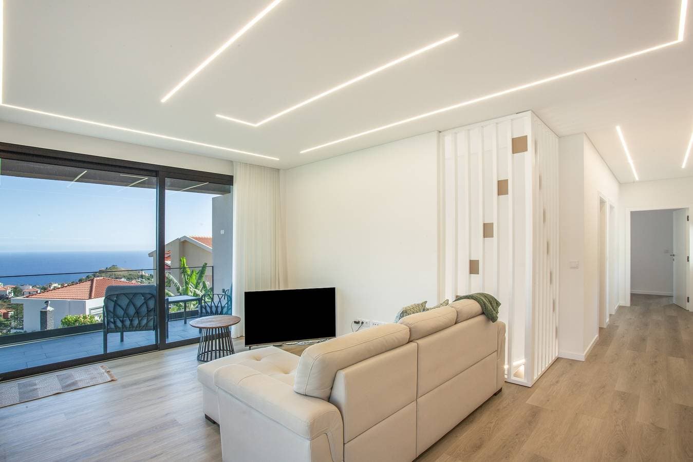 Foto 3 von 30: Ferienhaus 'Refugio do Encanto' mit Meerblick, privater Terrasse und WLAN