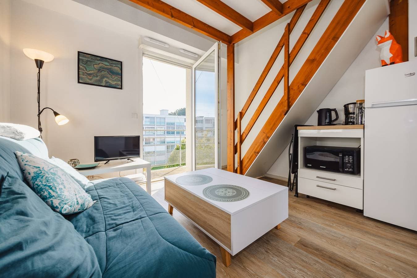 Foto 8 von 15: Ferienwohnung für 2 Personen mit Balkon