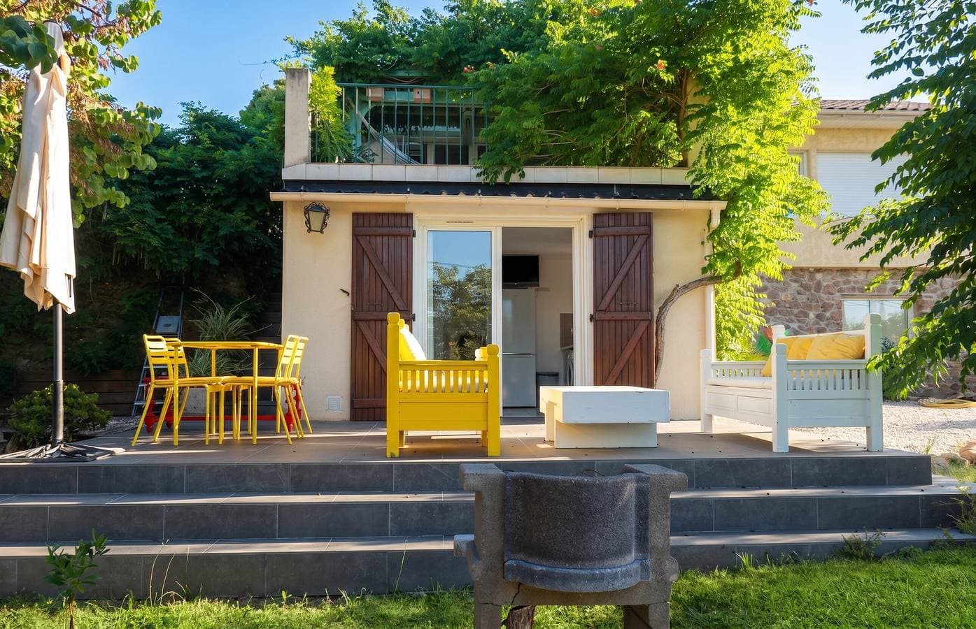 Gemütliches Studio in Calenzana, 30 m² mit Terrasse 1