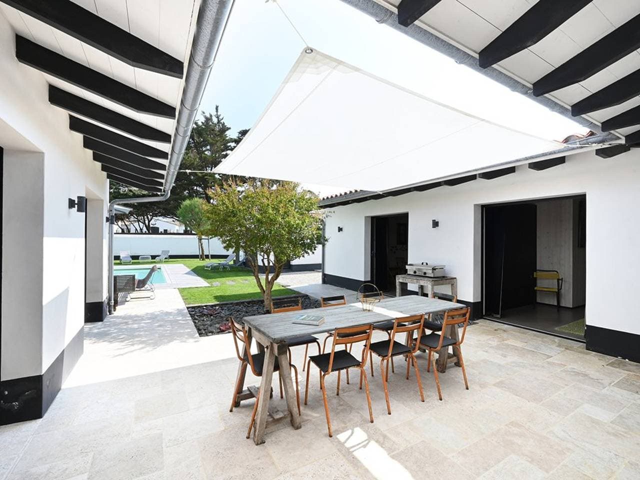 Foto 8 von 34: Geräumiges Haus auf Ile de Ré mit Pool und Parkplatz