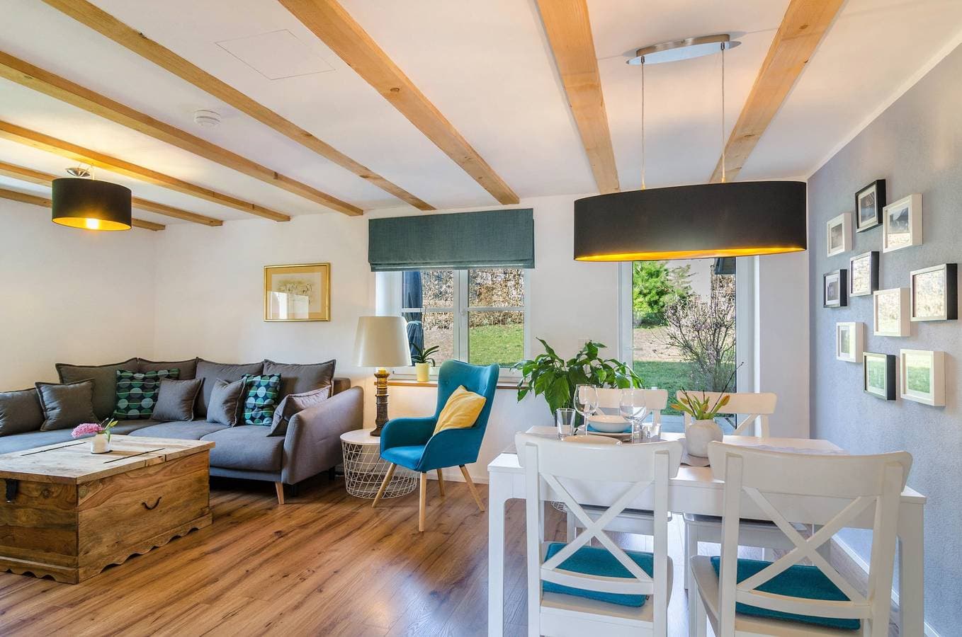 Foto 3 von 25: Ferienwohnung 'Schienerberghütte' mit privater Terrasse, privatem Garten und WLAN