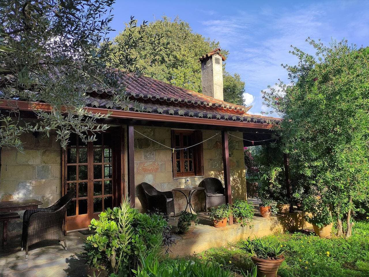 Foto 3 von 40: Ferienhaus nur 300m vom Stoupa Strand entfernt, wunderschöner Garten, Peloponnes