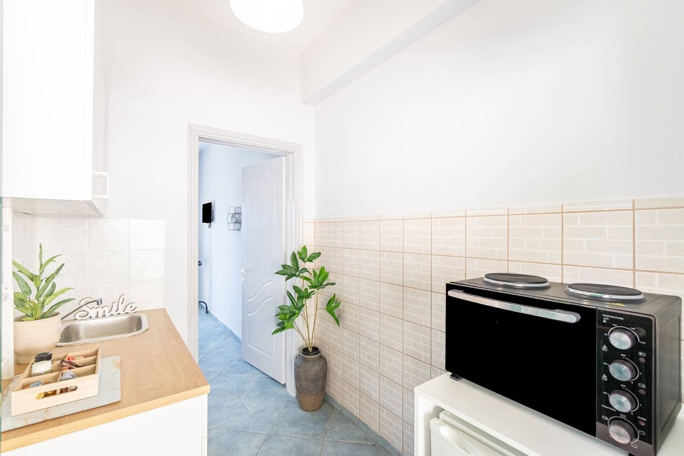 Foto 5 von 22: Hotel-Apartment "Spyridoula Studio 1" mit Meerblick, Gemeinschaftspool und WLAN